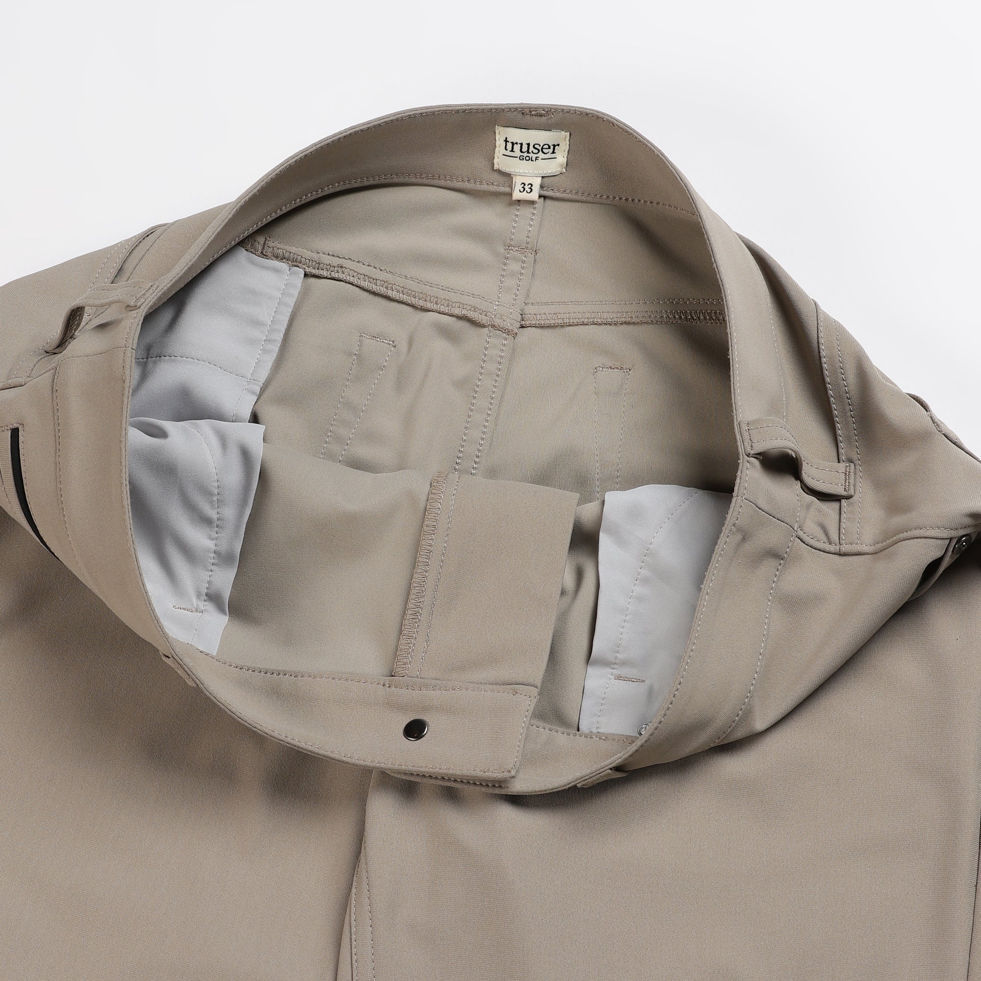 Slim Fit Golf Pant - Light Khaki