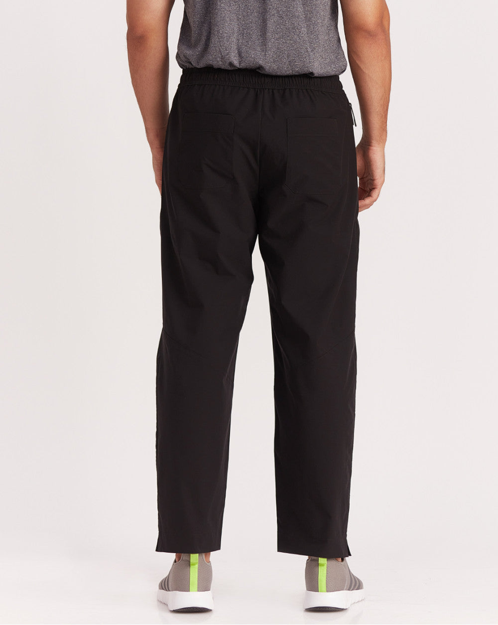 Regular Fit All-Day Track Pants - Jet Black