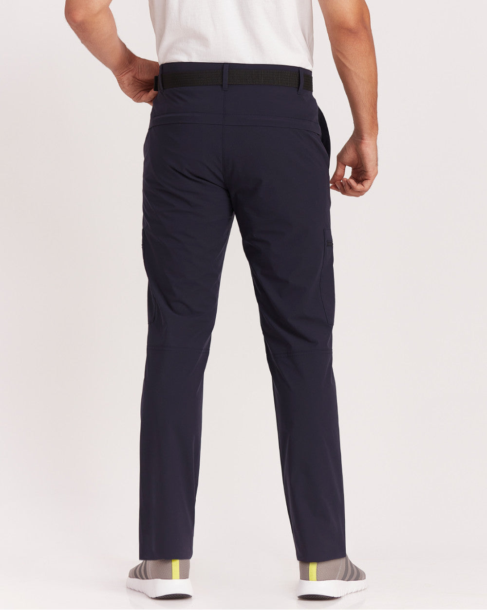 Straight Fit Hybrid Cargos - Navy