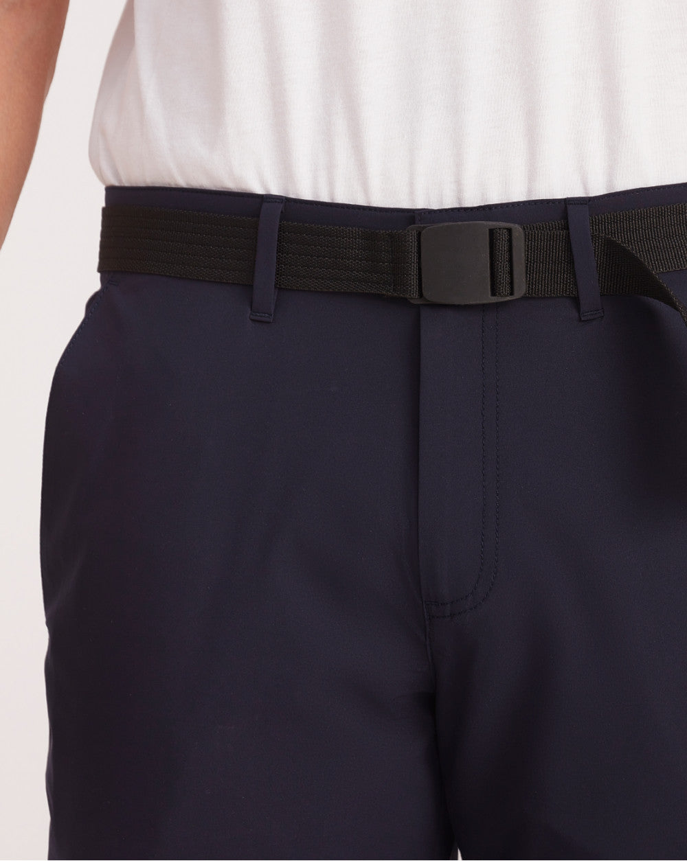Straight Fit Hybrid Cargos - Navy