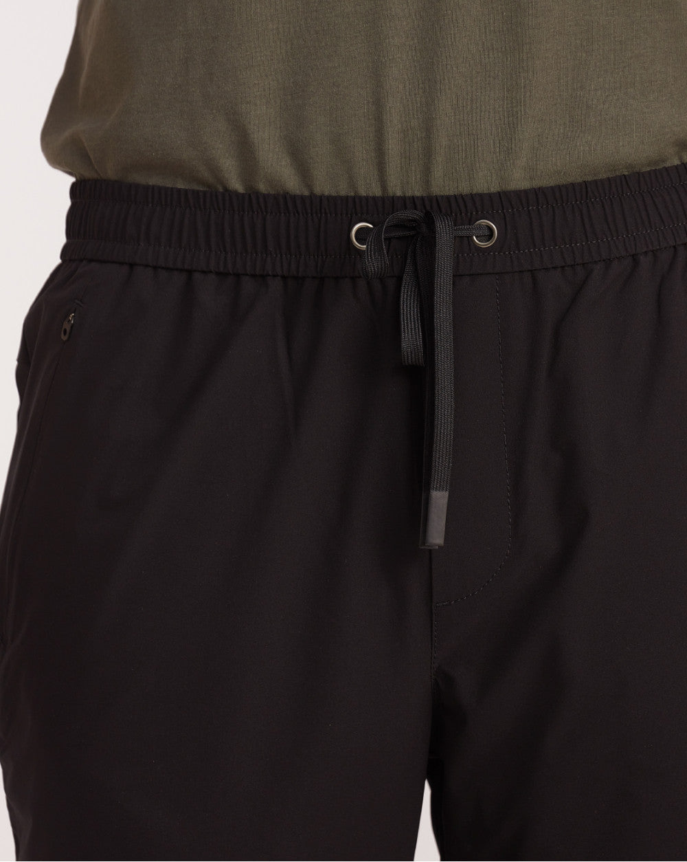 Slim Fit Performance Tech Joggers - Jet Black