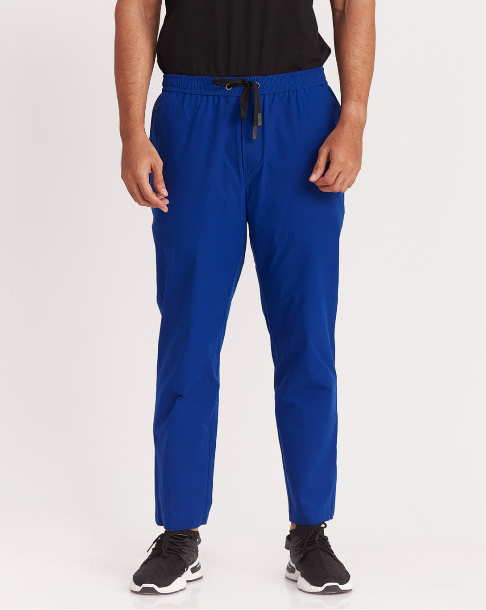 Slim Fit Performance Tech Joggers - Mountain Blue