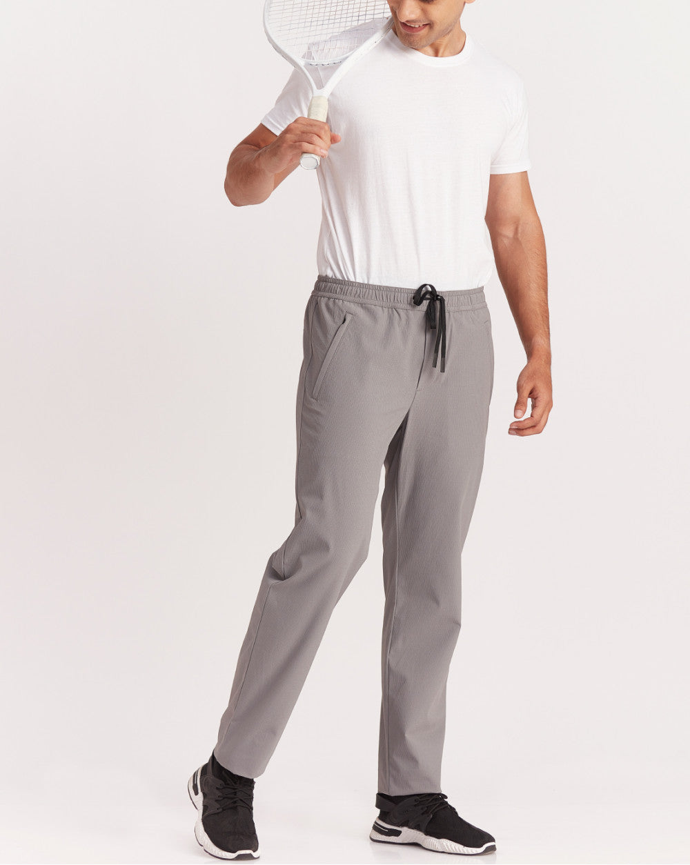 Slim Fit Active Joggers - Grey