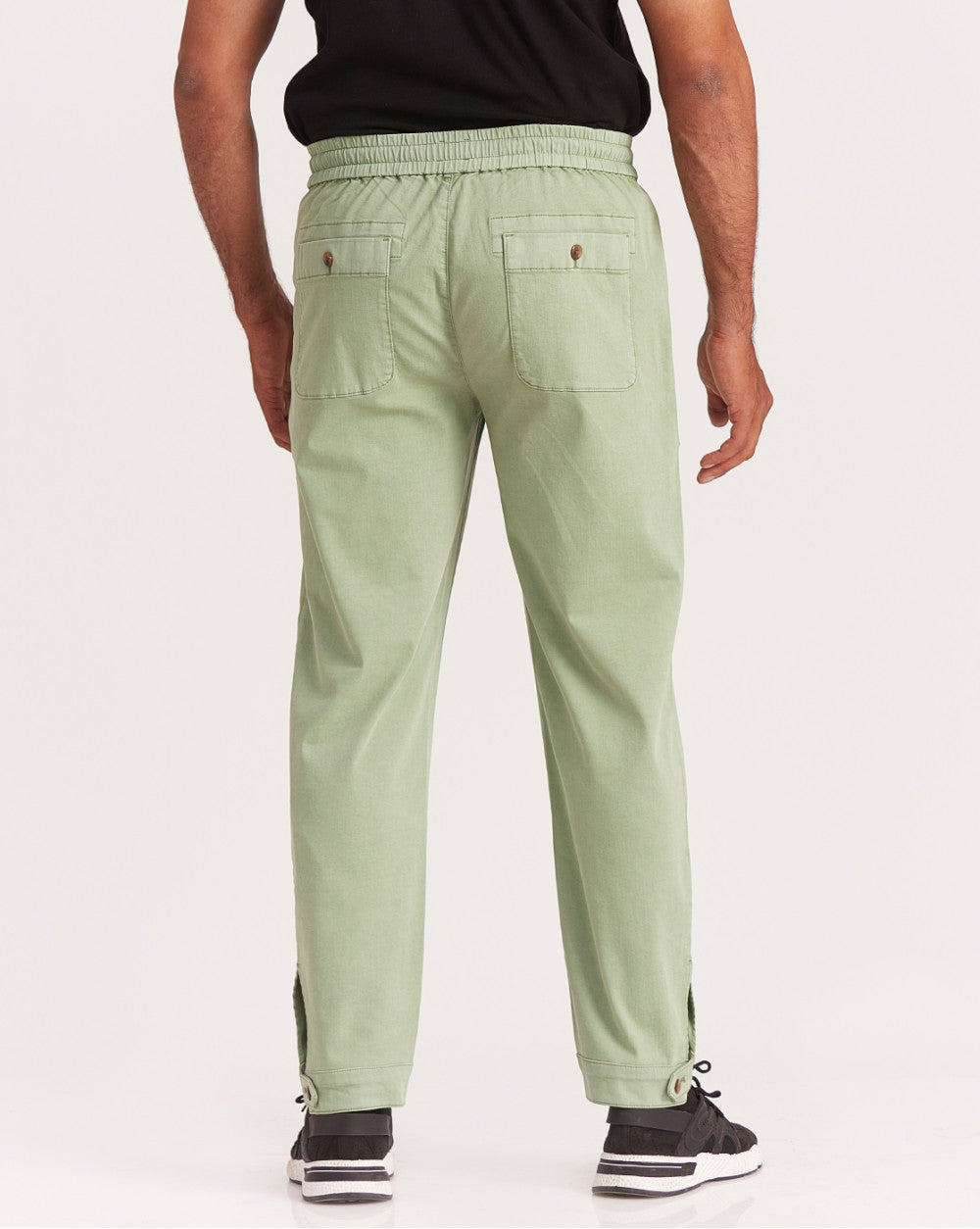 Tapered Fit Casual Joggers - Green Apple