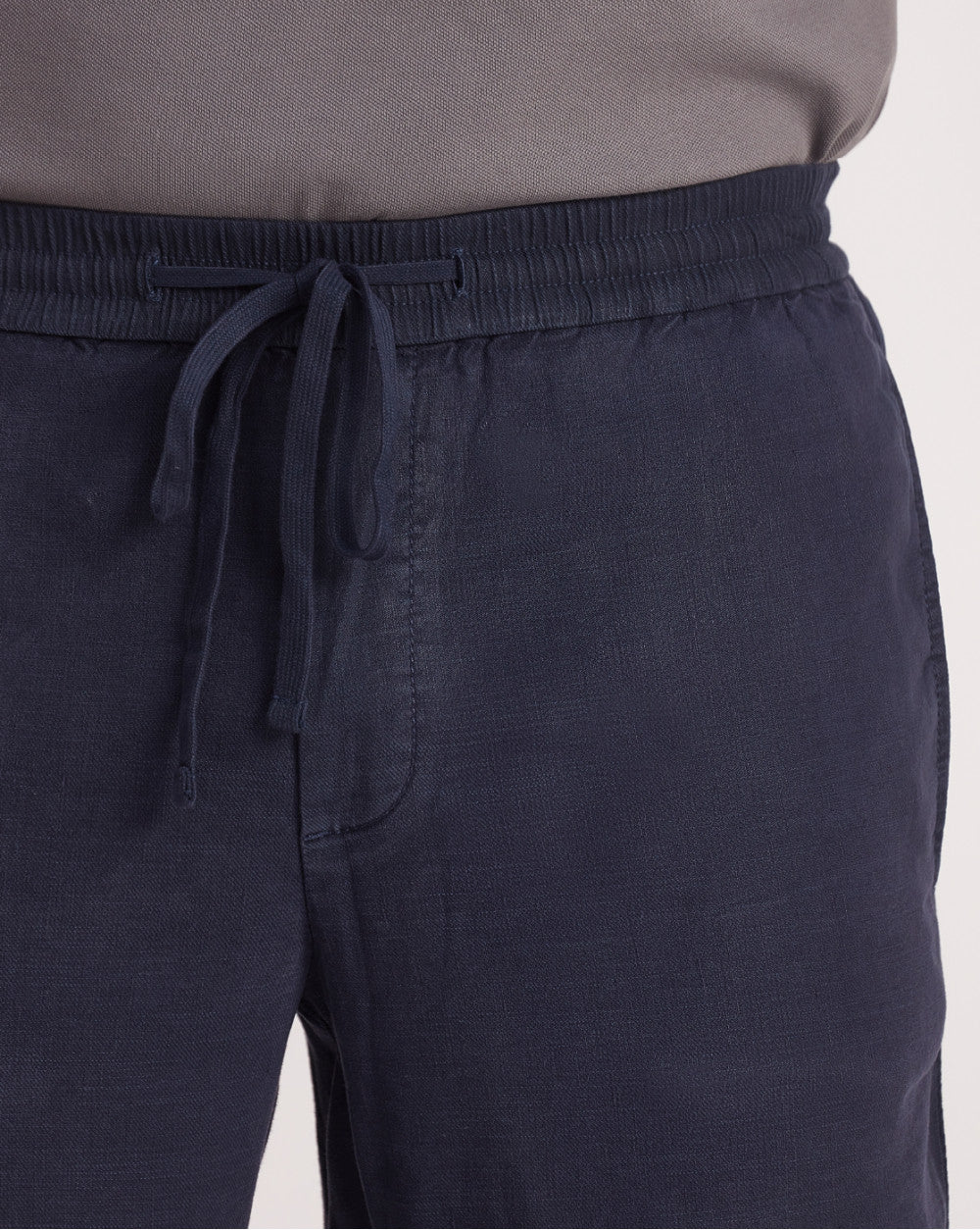 Tapered Fit Comfort Pants - Navy