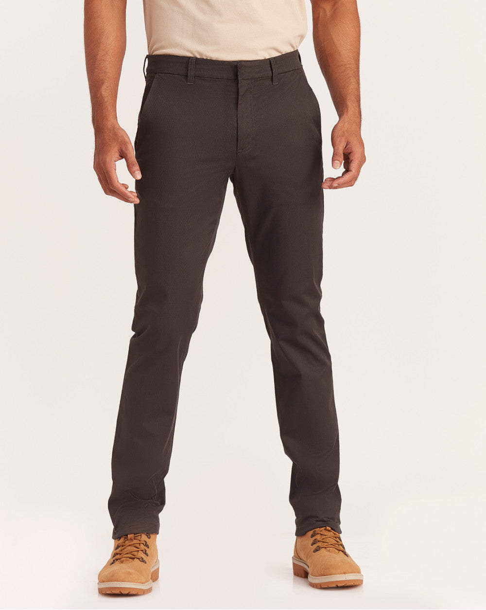 Slim Fit Urban Chinos - Jet Black