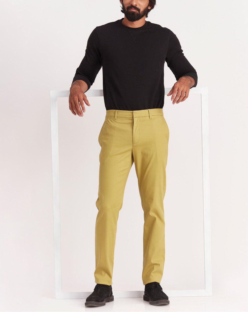 Tapered Fit Luxe Chinos - Granola Khaki