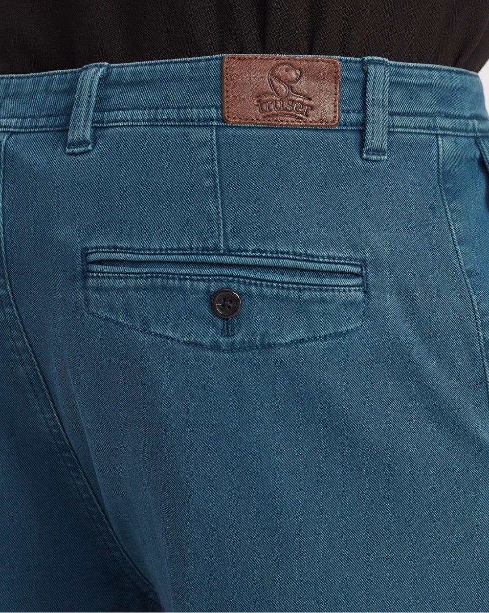 Slim Fit Garment Dyed Chinos - French Navy