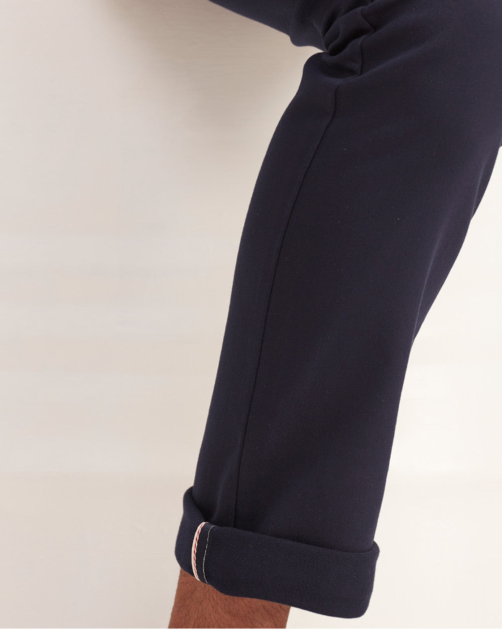 Skinny Fit Five-Pocket Urban Pants - Navy