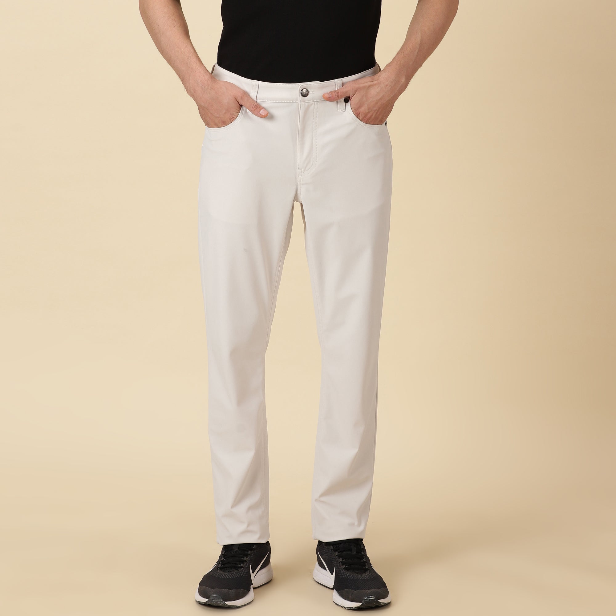 Slim Fit Golf Pant - Stone