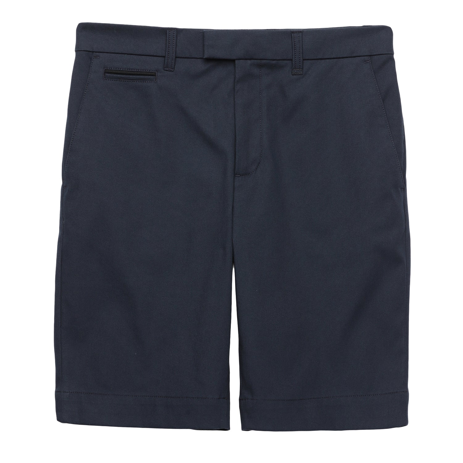 Tapered Fit Chino Shorts - NAVY