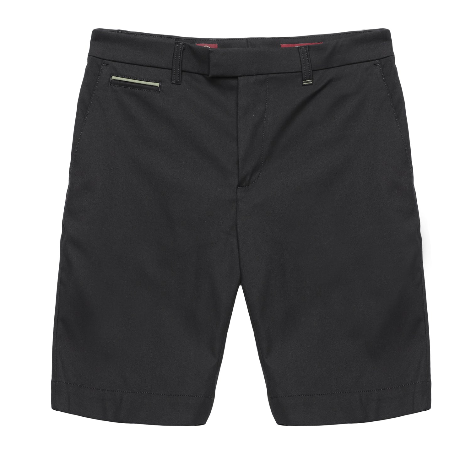 Tapered Fit Chino Shorts - Black