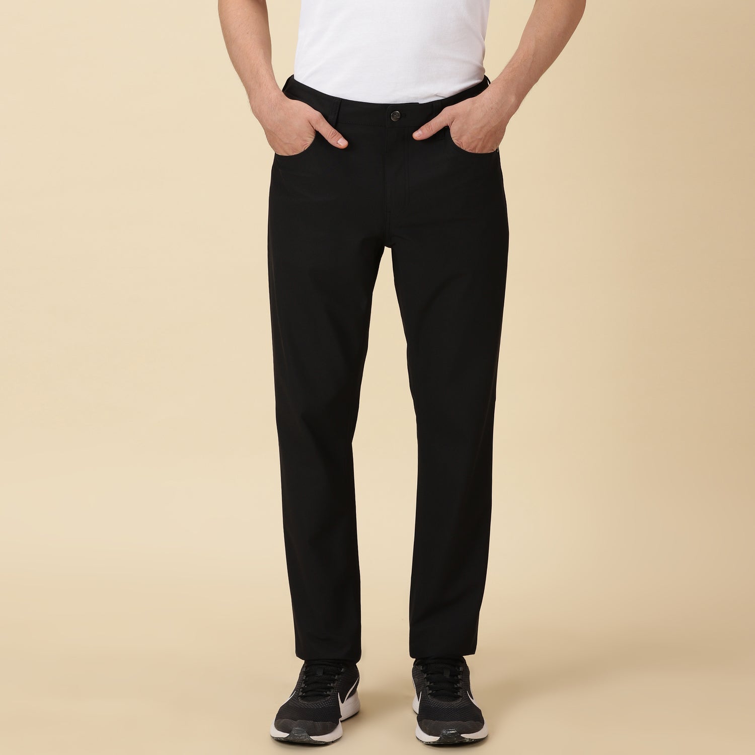 Slim Fit Golf Pant - Black