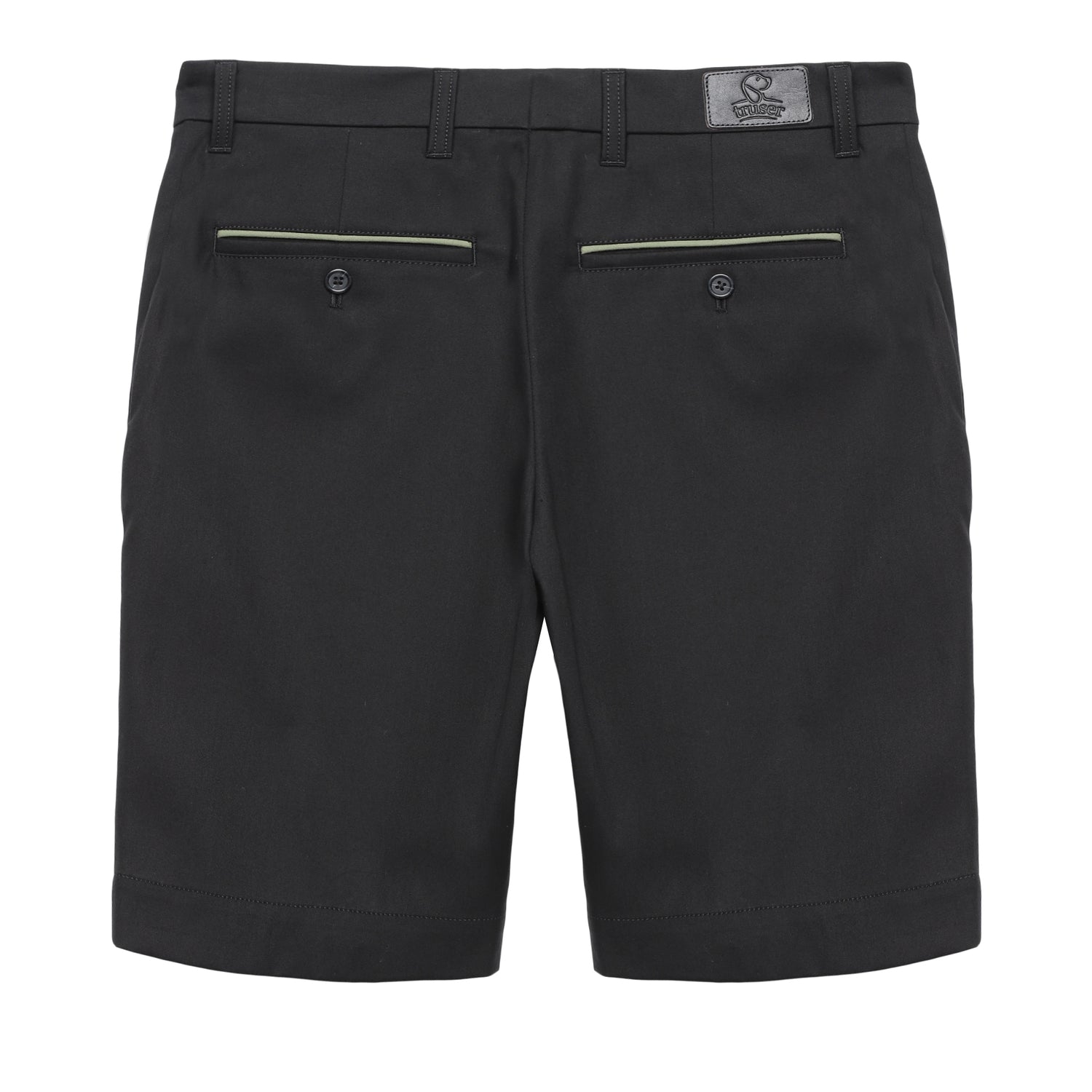 Tapered Fit Chino Shorts - Black