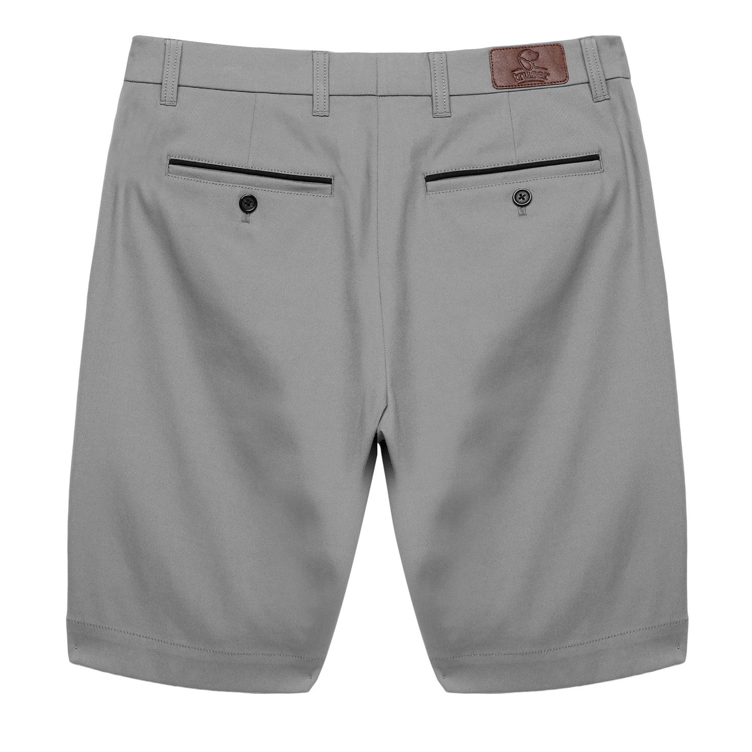 Tapered Fit Chino Shorts - Frost Grey