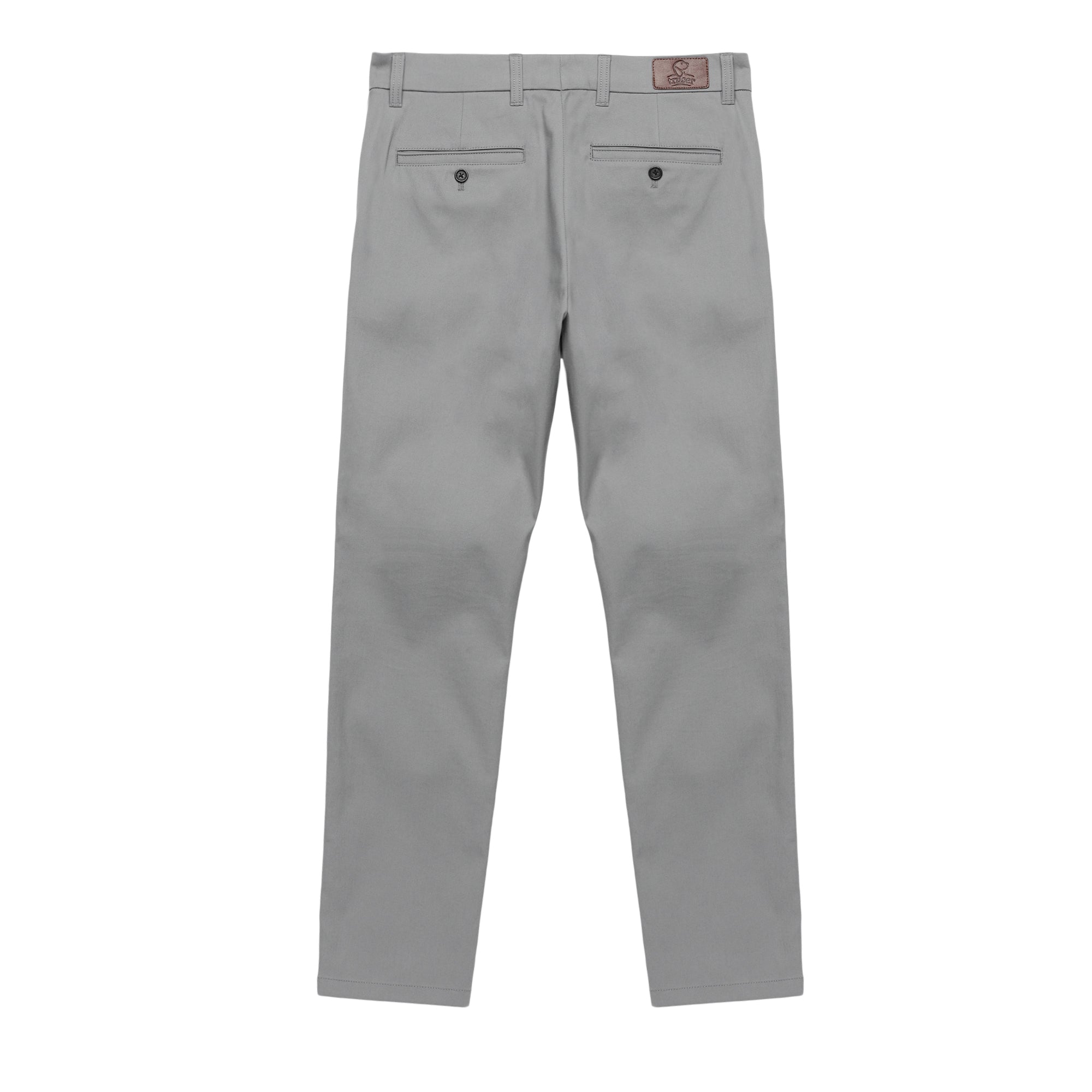 Regular Fit Luxe Chinos - Frost Grey