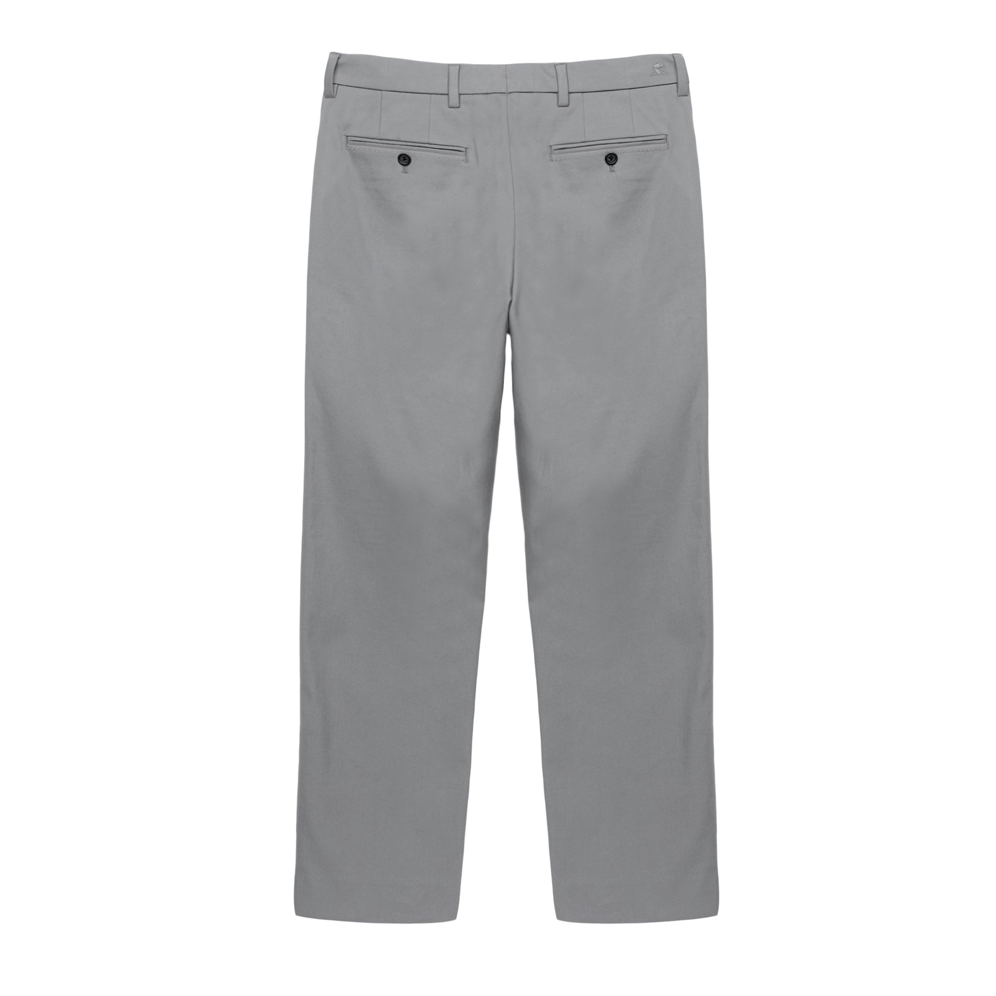 Single Pleated Relaxed Fit Trousers - Frost Grey