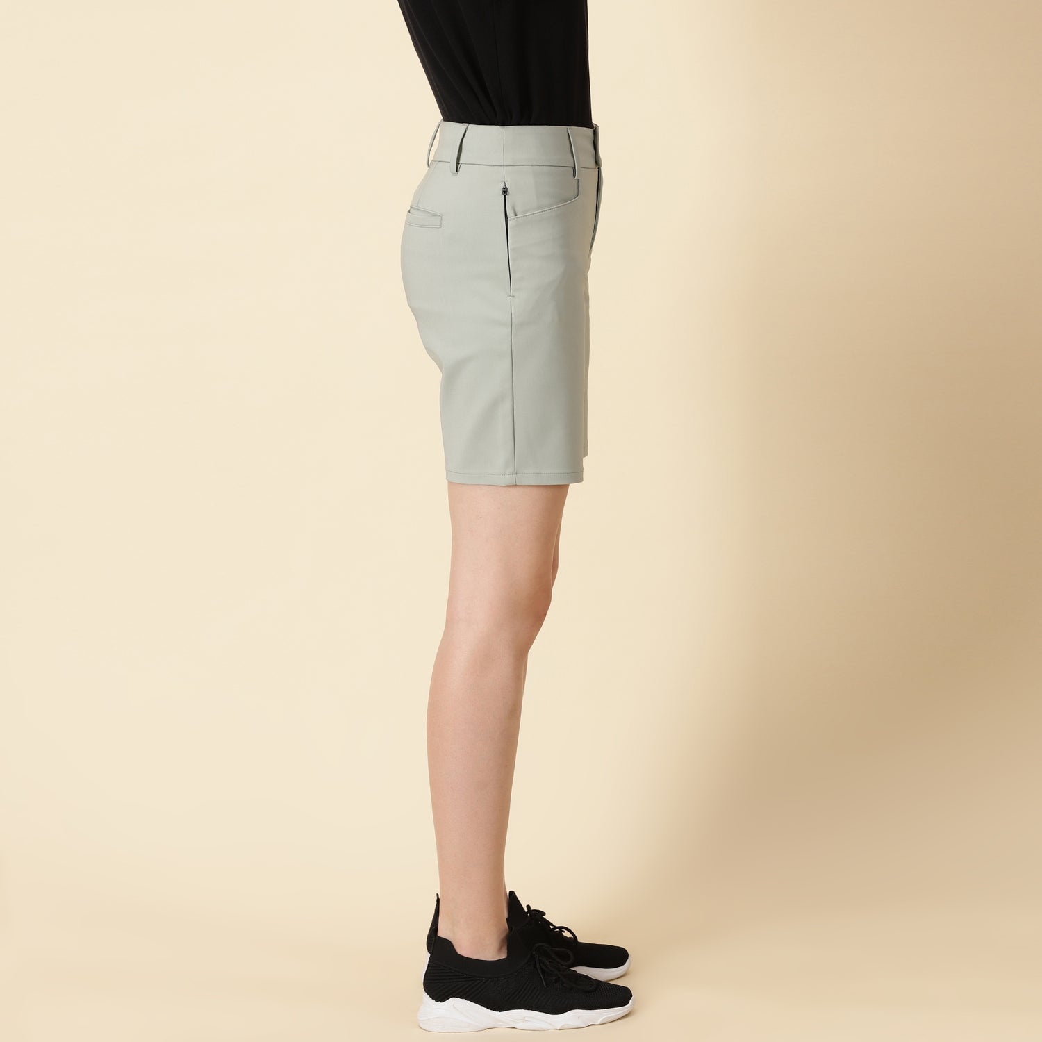 Slim Fit Golf Shorts - Laurel Green