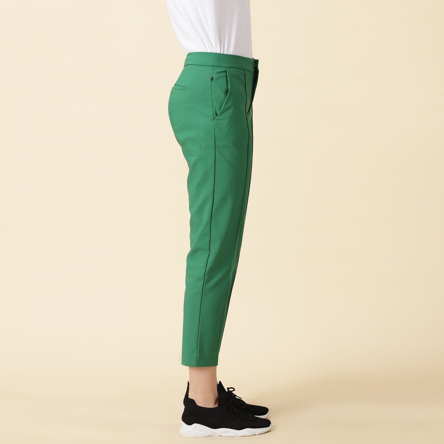 Slim Fit Golf Pants - Grass Green