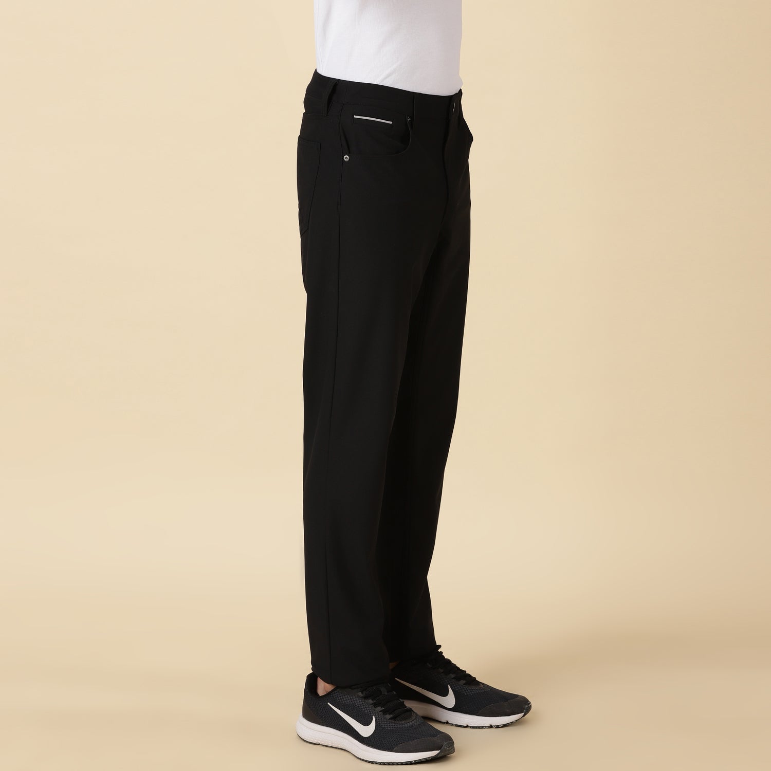 Slim Fit Golf Pant - Black