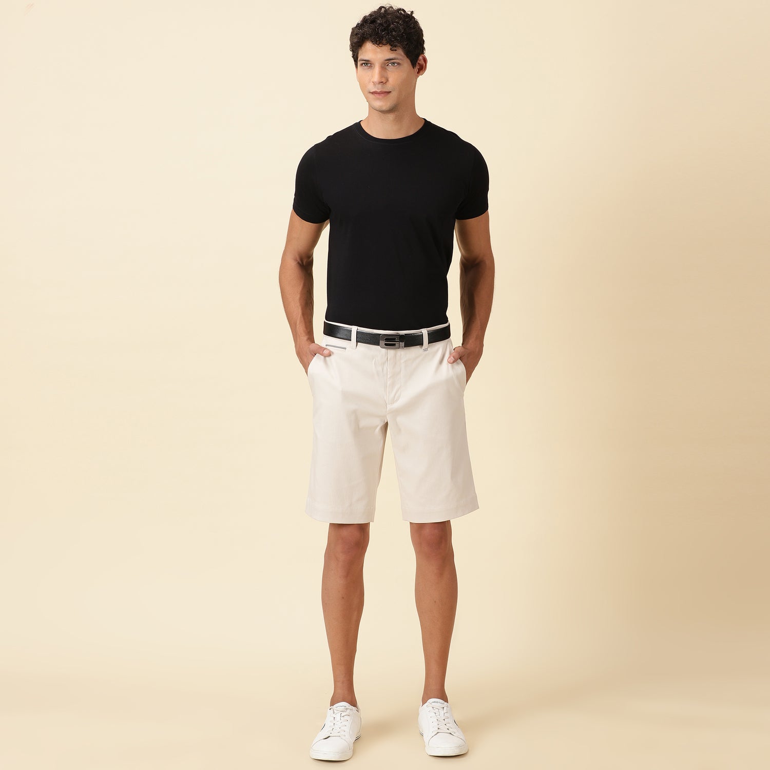 Tapered Fit Chino Shorts - French Oak