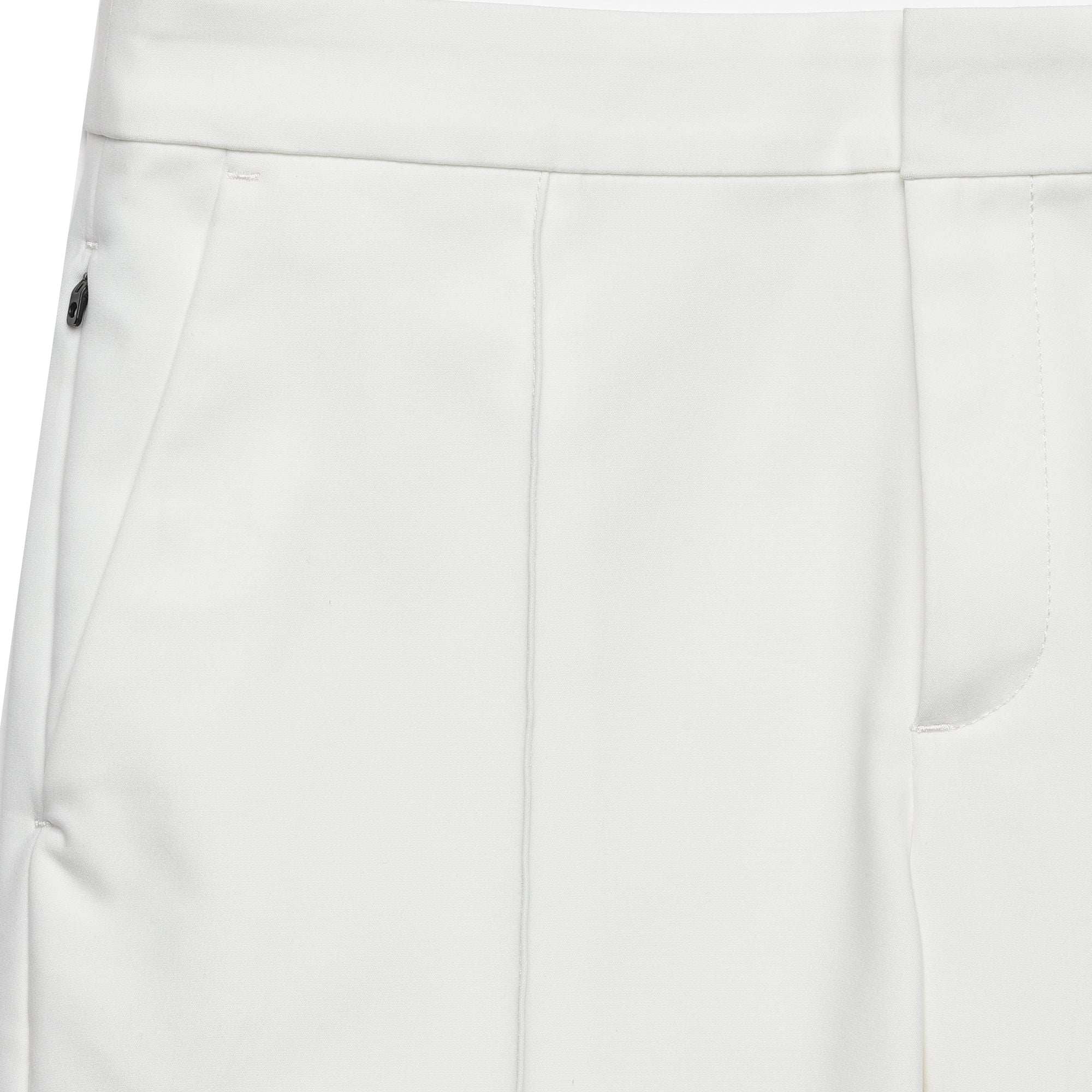 Slim Fit Golf Pants - Ivory White