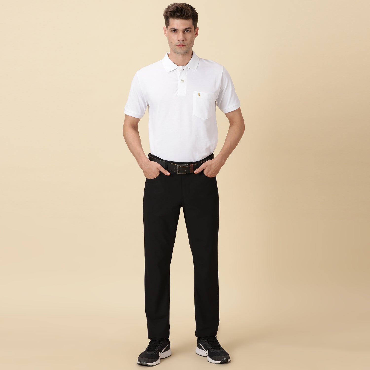 Slim Fit Golf Pant - Black