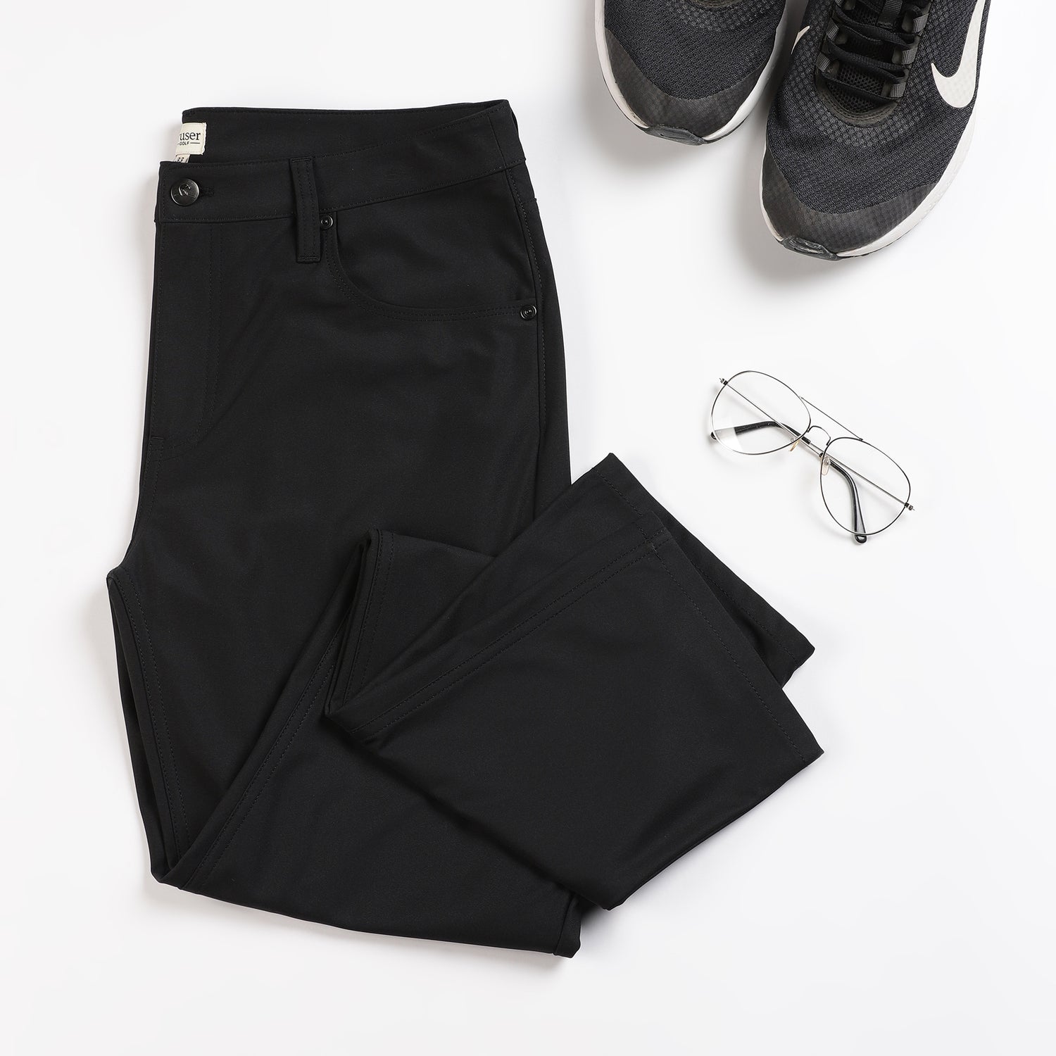 Slim Fit Golf Pant - Black