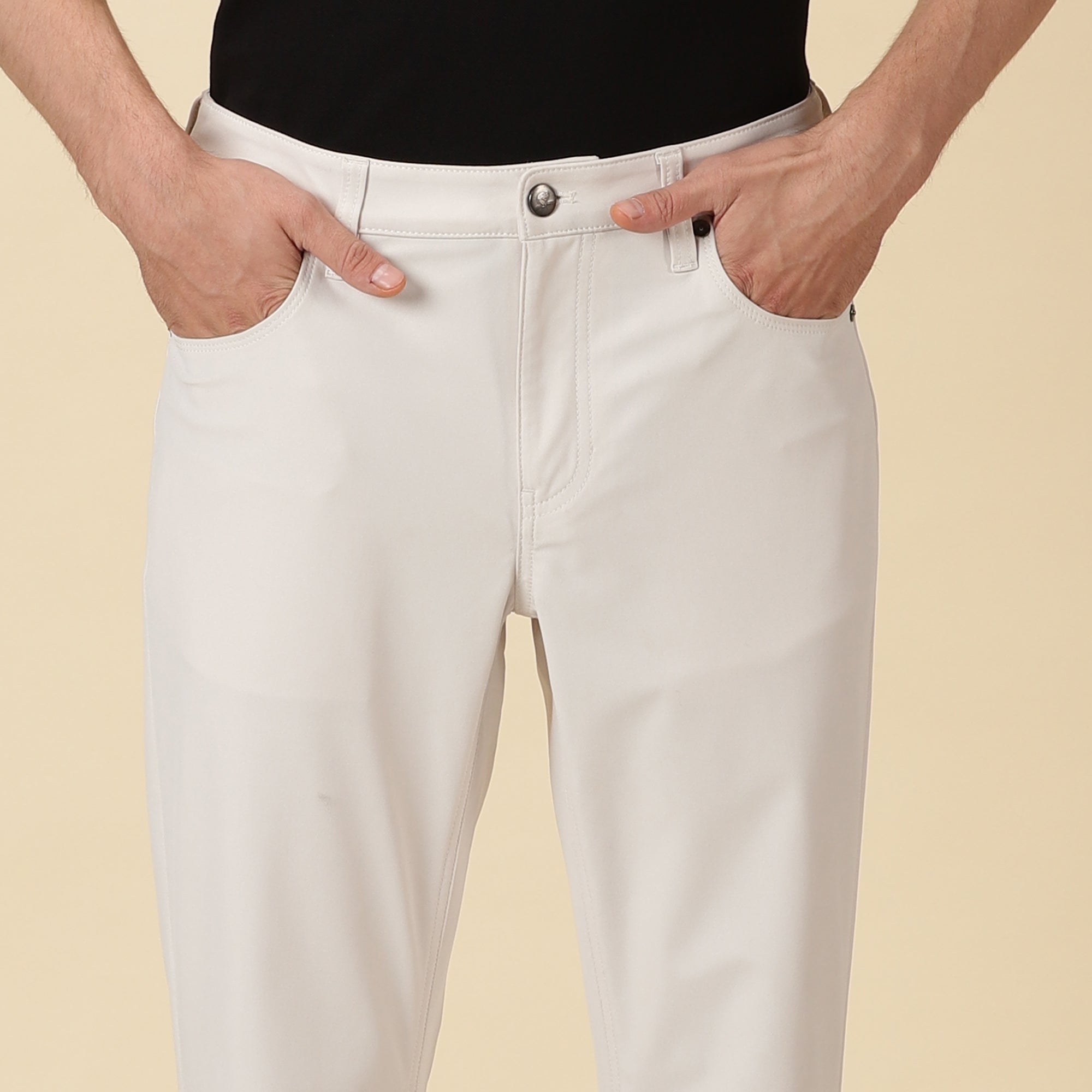 Slim Fit Golf Pant - Stone