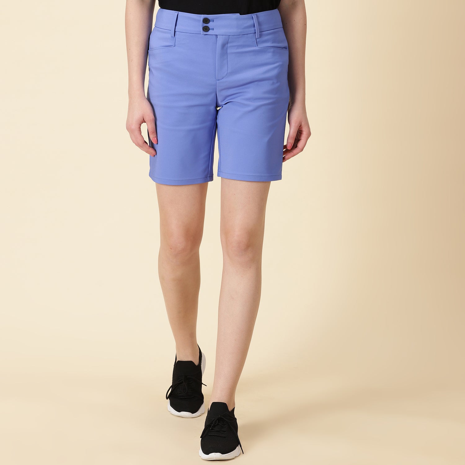 Slim Fit Golf Shorts - Lupin