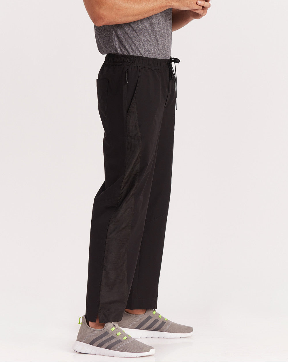 Regular Fit All-Day Track Pants - Jet Black