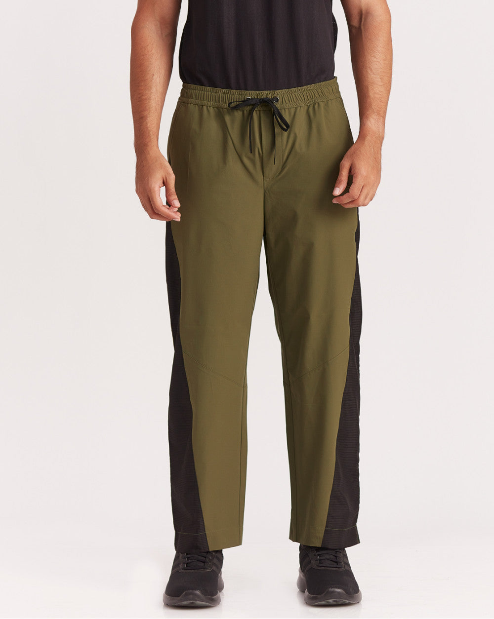 Regular Fit All-Day Track Pants - Olive