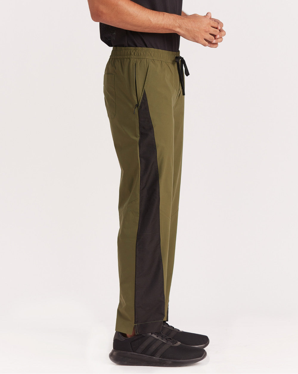 Regular Fit All-Day Track Pants - Olive