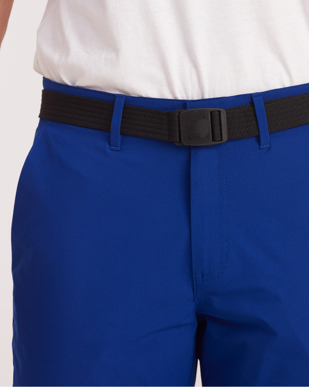 Straight Fit Hybrid Cargos - Mountain Blue