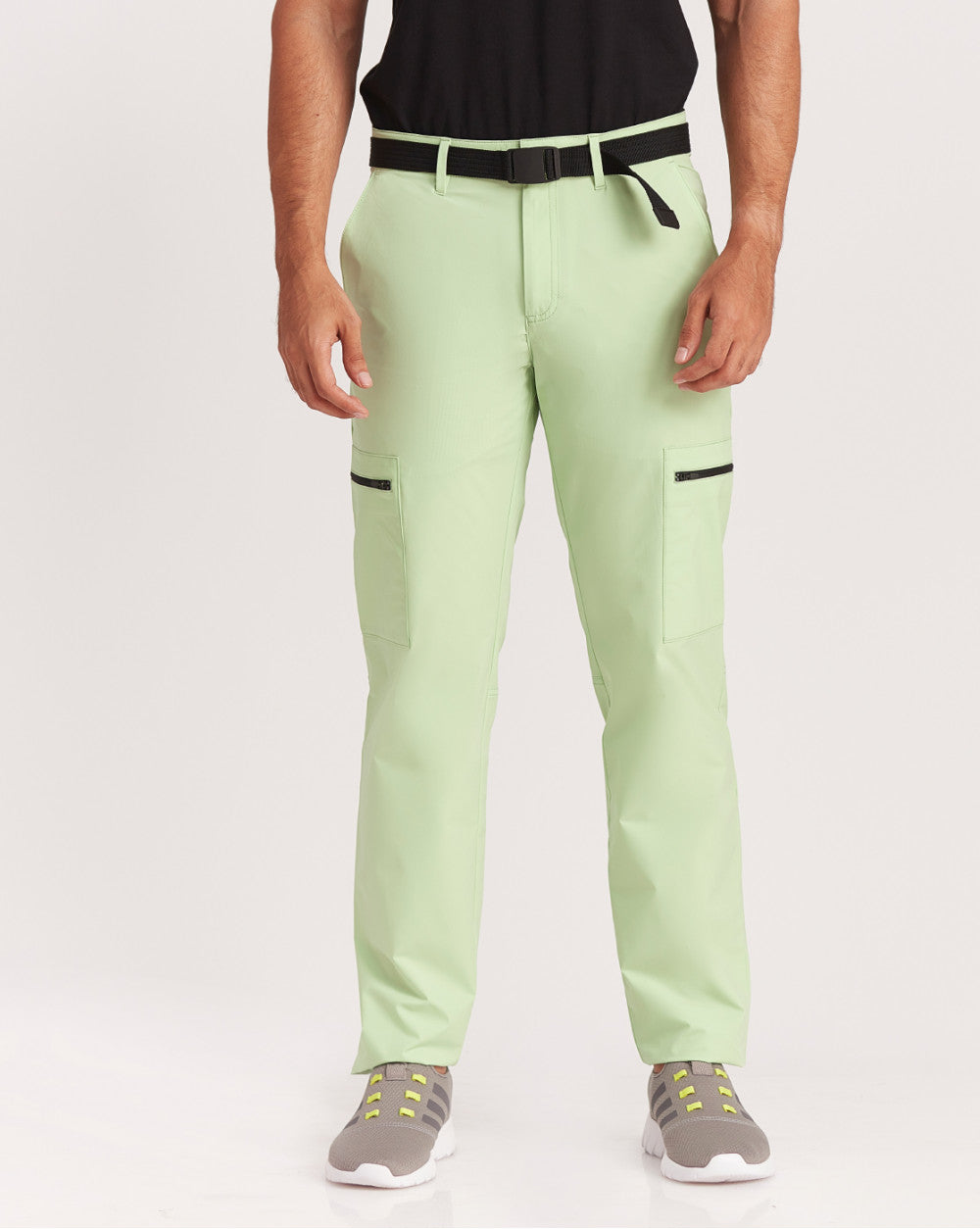 Straight Fit Hybrid Cargos - Light Mint