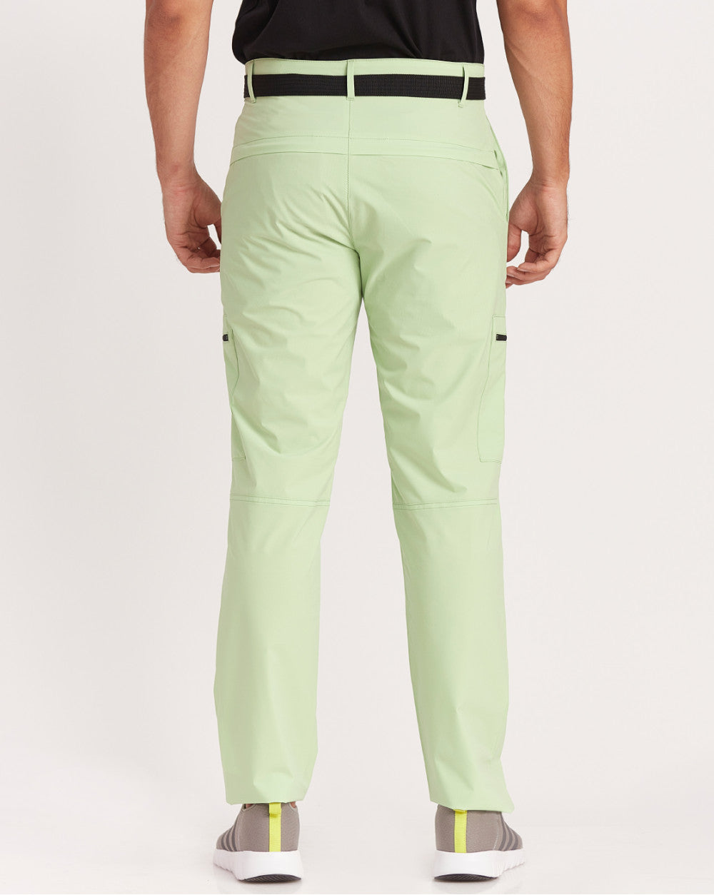 Straight Fit Hybrid Cargos - Light Mint