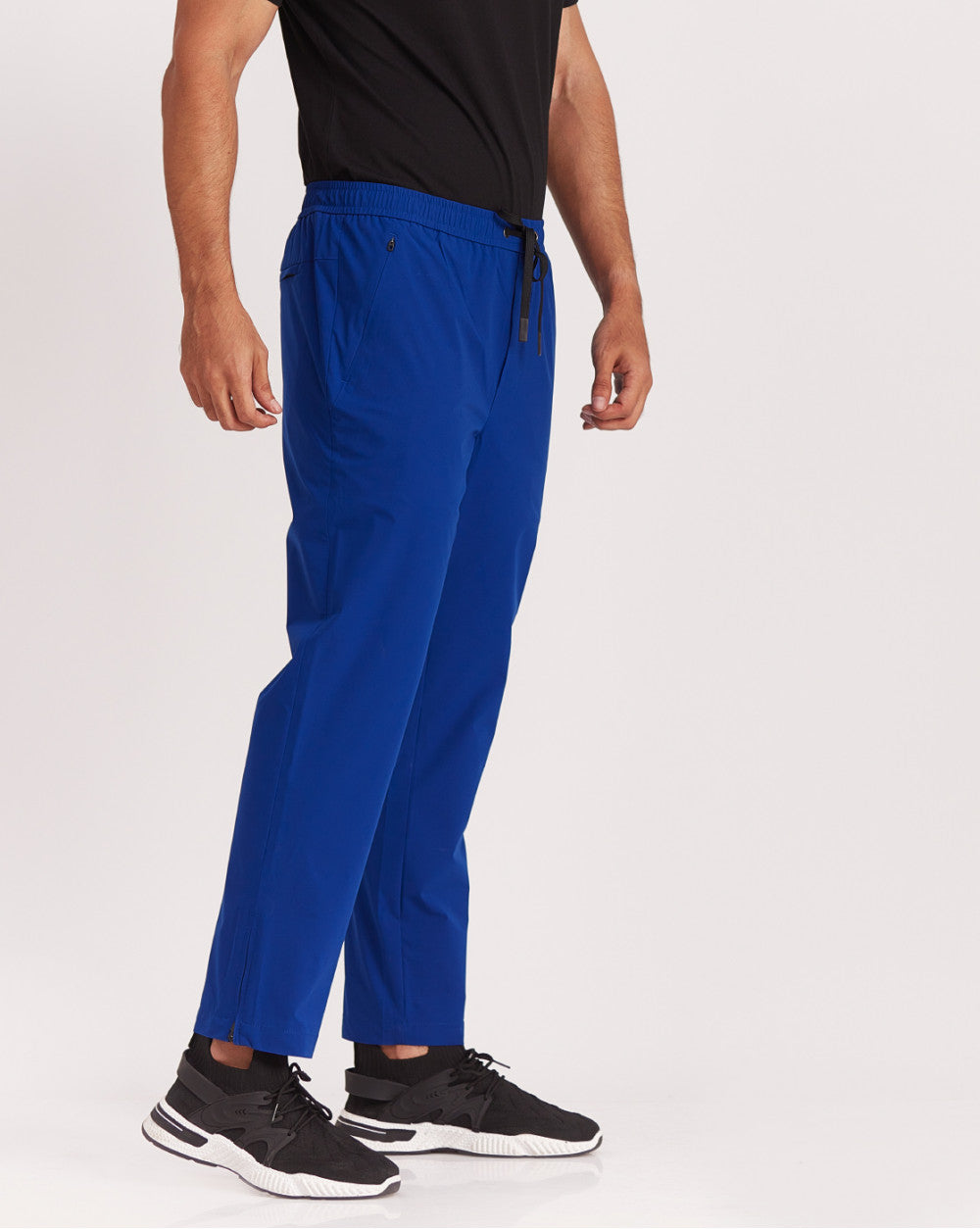 Slim Fit Performance Tech Joggers - Mountain Blue