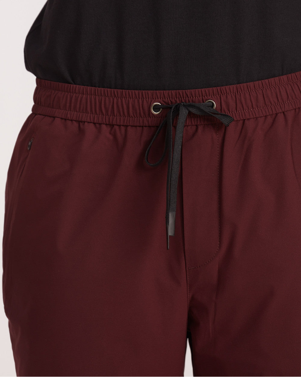 Slim Fit Performance Tech Joggers - Maroon