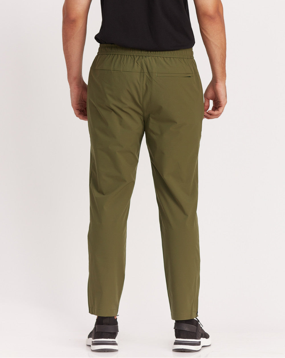 Slim Fit Performance Tech Joggers - Olive