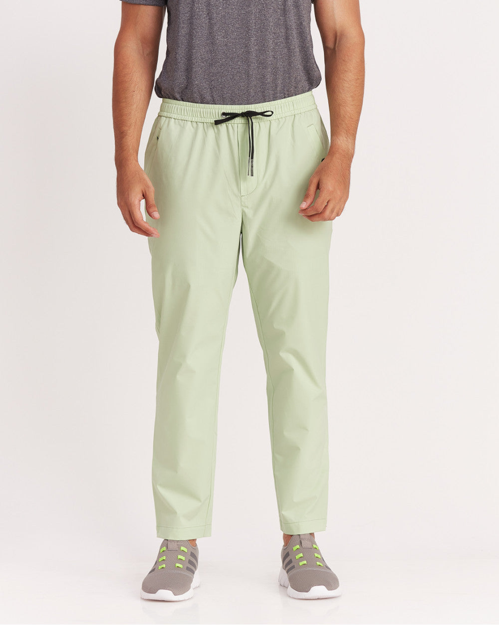 Slim Fit Performance Tech Joggers - Light Mint