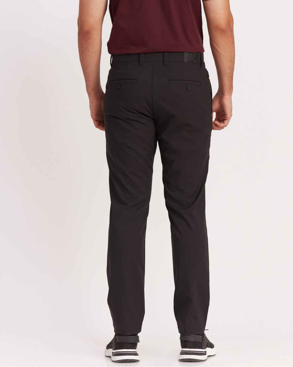 Slim Fit Performance Chinos - Black