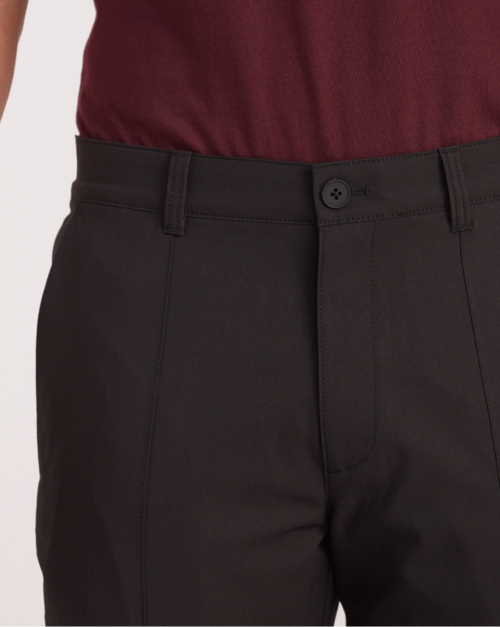 Slim Fit Performance Chinos - Black