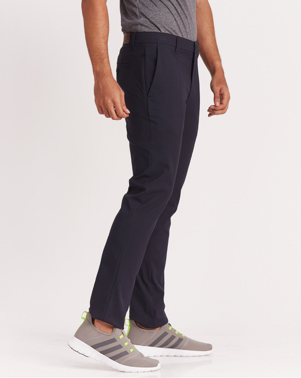 Slim Fit Performance Chinos - Navy