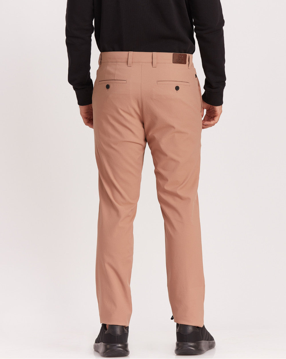 Slim Fit Performance Chinos - Tan Brown