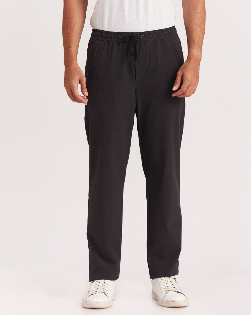 Slim Fit Active Joggers - Jet Black