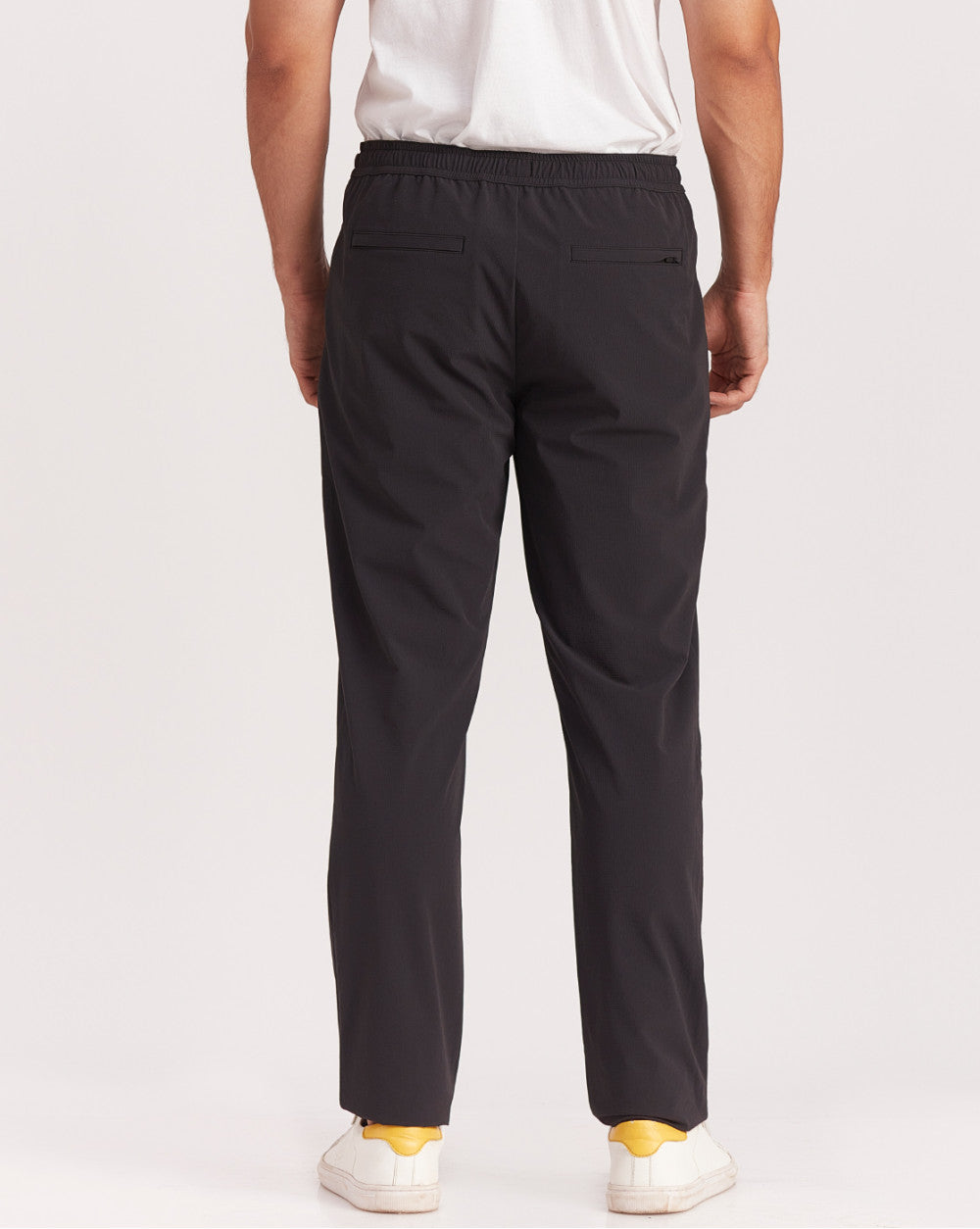 Slim Fit Active Joggers - Jet Black