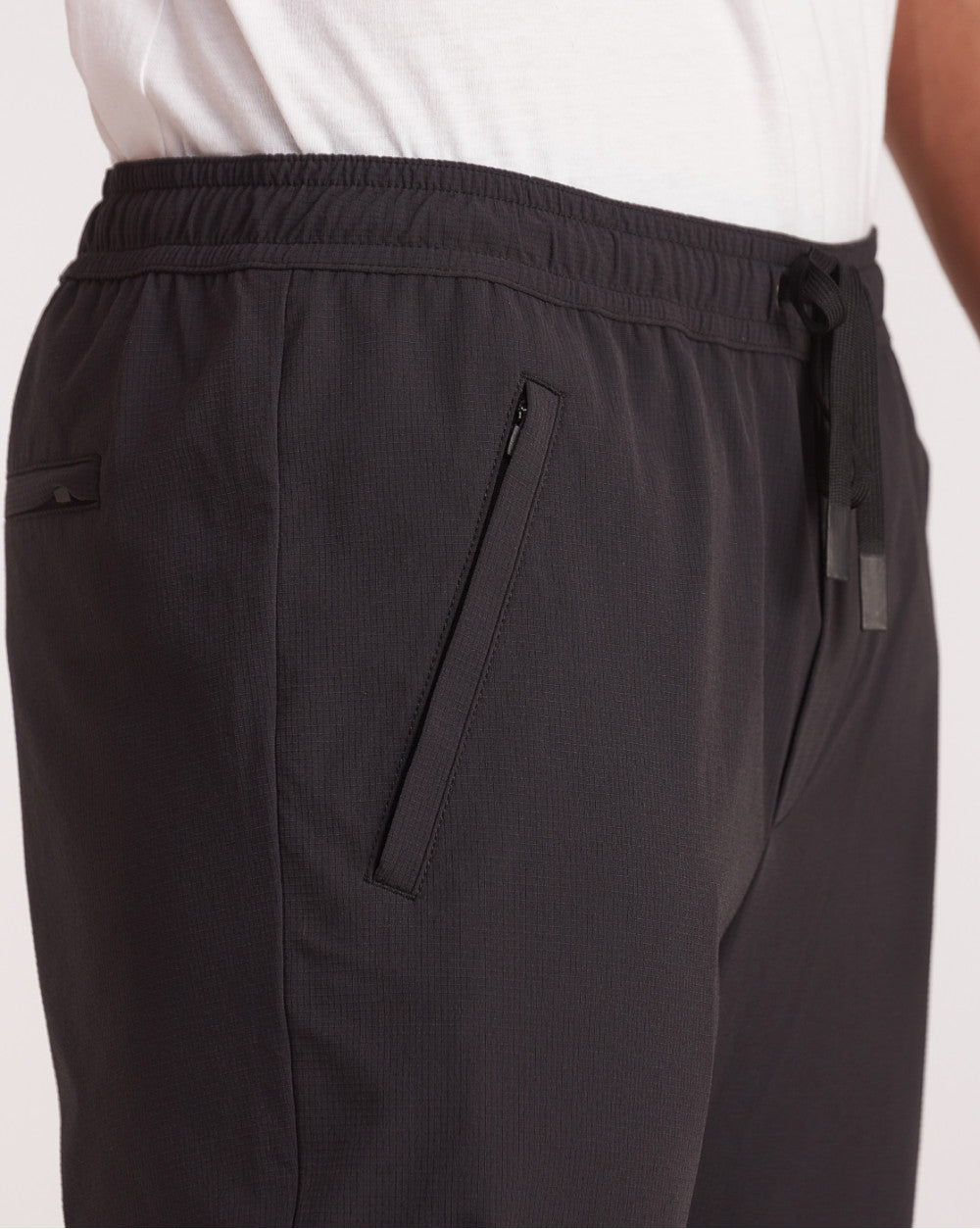 Slim Fit Active Joggers - Jet Black