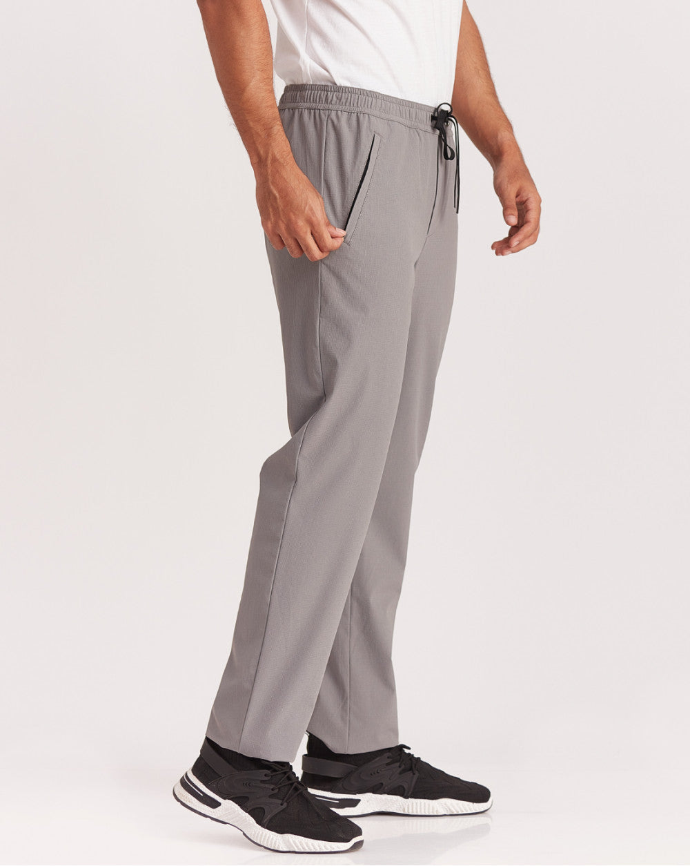 Slim Fit Active Joggers - Grey