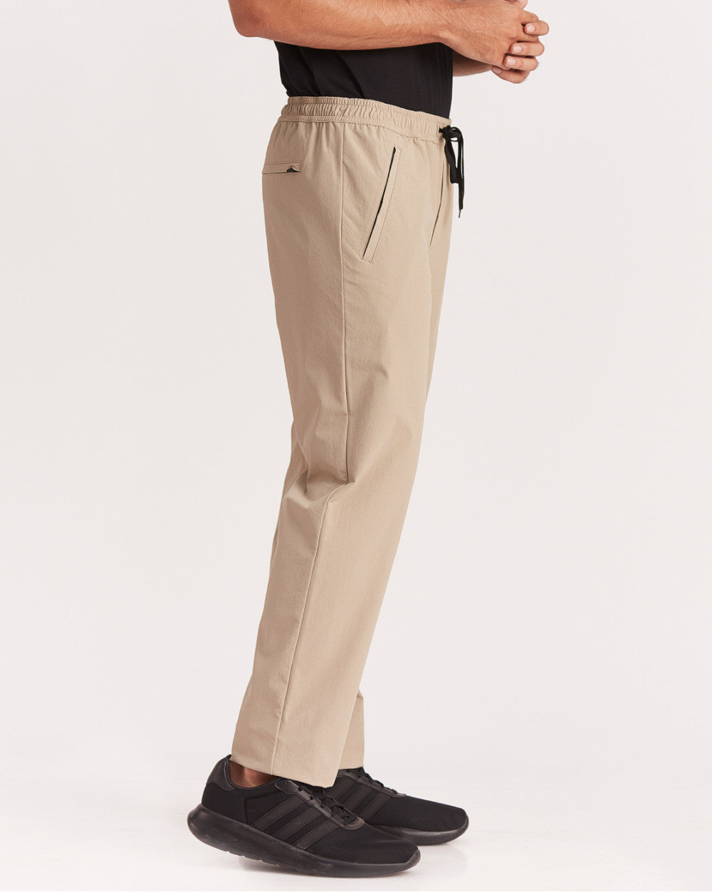 Slim Fit Active Joggers - Sand