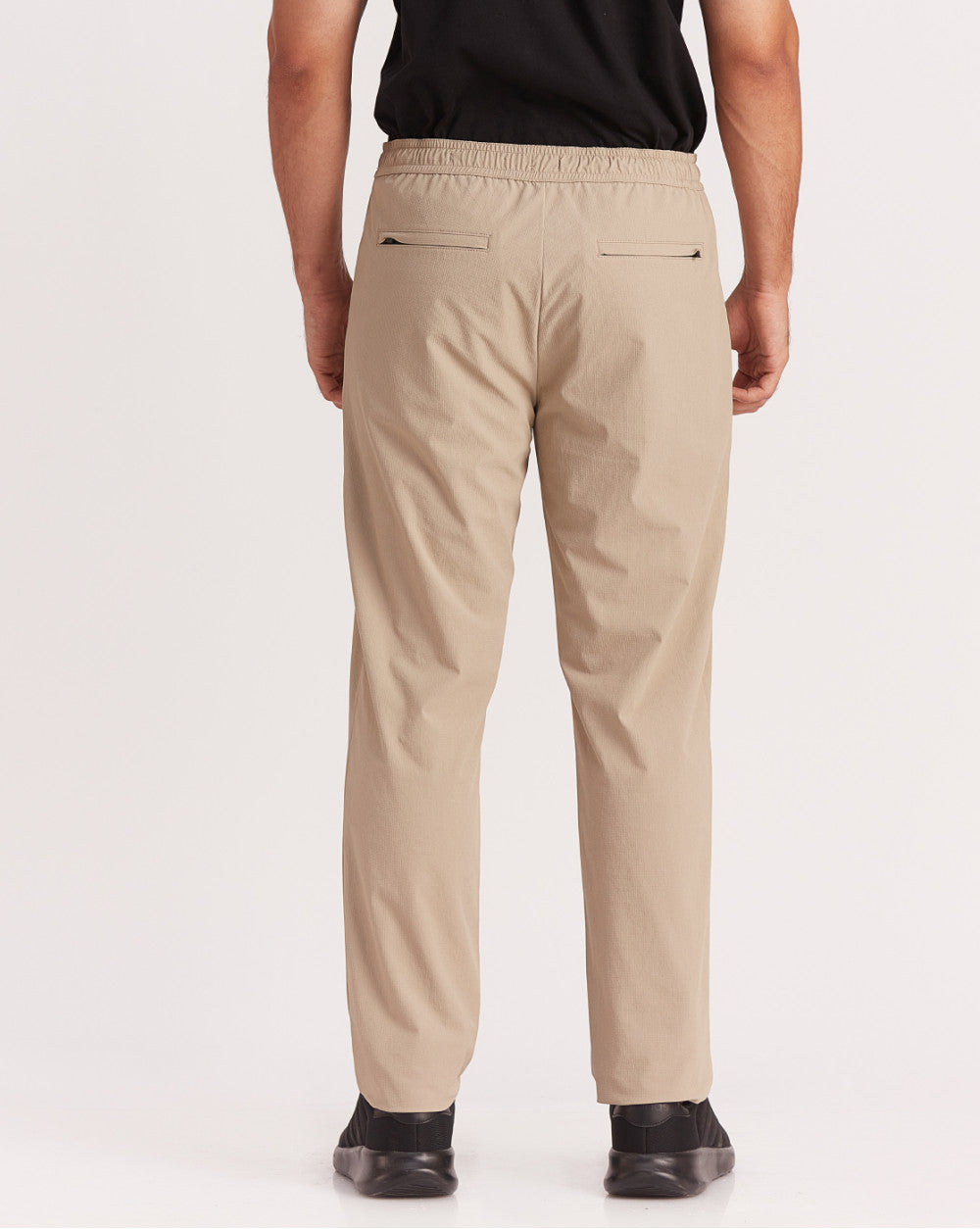 Slim Fit Active Joggers - Sand